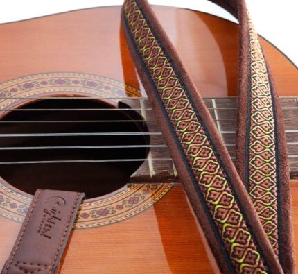 Classical Guitar Hook Strap Havana Right On