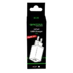 PATONA Premium GaN PD65W Adaptateur blanc 1xUSB-C 1xUSB-A PD3.0 QC3.0 – Image 5