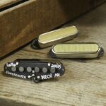 Lollar Strat Super-Caster Set - Gold Mesh / Nickel