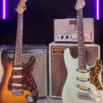 Lollar Strat Super-Caster Set - Gold Mesh / Nickel – Image 3